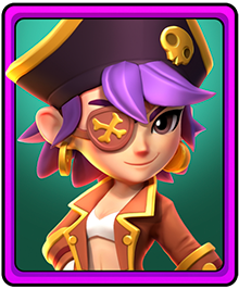 Archero Bonnie's Capitaine pirate skin thumbnail